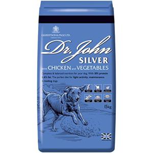 Dr John Silver Chicken & Veg Dry Dog Food 15kg