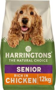 Harringtons Senior Dry Dog Food Chicken & Rice 12kg