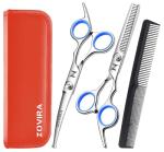 Dog and Cat Grooming Scissors Set with Pouch