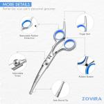 Dog and Cat Grooming Scissors Set with Pouch