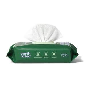 Earth Rated Lavender Dog Wipes - 100 Count