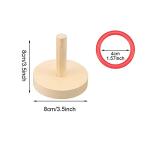 Yunmoxiao Wooden Bird Training Toy with Rings