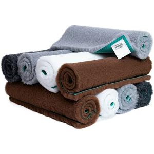 Durable Brown Vet Fleece Dog Bedding Mat