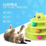 FurDreams Interactive Cat Roller Ball Toy