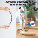 FYNIGO Interactive Feather Wand Toys for Cats