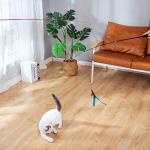 FYNIGO Interactive Feather Wand Toys for Cats