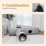 OHANA Large Suede Cat Tunnel with 2 Holes