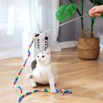 FYNIGO Interactive Feather Wand Toys for Cats