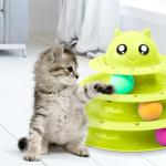 FurDreams Interactive Cat Roller Ball Toy