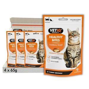 VetIQ Hairball Relief Treats for Cats & Kittens