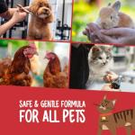 Pet Hair Remover Brush for Dogs and Cats