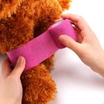 Cohesive Bandage Rolls – Purple, 12 Pack