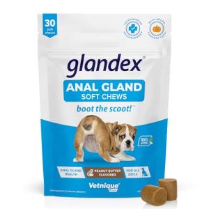 Glandex Dog Soft Chews with Pumpkin & Probiotics
