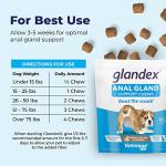 Glandex Dog Soft Chews with Pumpkin & Probiotics
