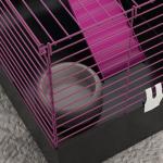 PawHut Small Animal Cage with Ramp and Accessories