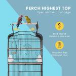 VIVOHOME 162.6 cm Bird Cage with Rolling Stand