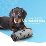 FurDreams 3 Pack Soft Washable Pet Blankets