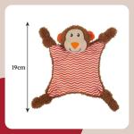 Cheeky Chimp Plush Puppy Toy with Squeak