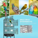 VIVOHOME 162.6 cm Bird Cage with Rolling Stand