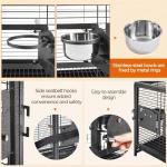 Yaheetech Travel Bird Cage for Small Birds