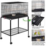 Yaheetech Large Bird Cage with Stand for Small Birds
