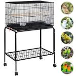Yaheetech Large Bird Cage with Stand for Small Birds