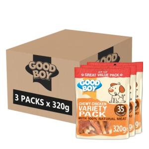 Good Boy Chicken Dog Treats - Bulk Box