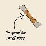 Good Boy Chicken Calcium Bones Dog Treats 350g