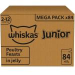 Whiskas Junior Poultry Jelly Cat Food Megapack