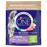 Purina One Sensitive Turkey Cat Food 750g 4-Pack