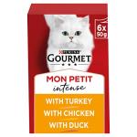 Gourmet Mon Petit Meaty Variety Cat Food 8-Pack