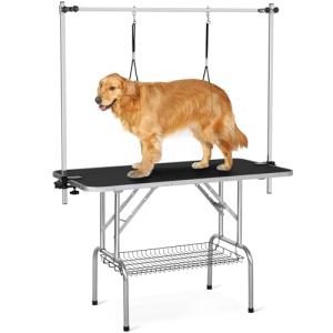 Yaheetech 46" Adjustable Dog Grooming Table