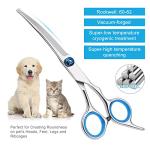 Stainless Steel Dog Grooming Scissors with Safety Tip