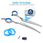 Stainless Steel Dog Grooming Scissors with Safety Tip