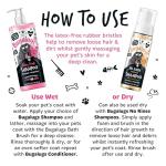 Bugalugs 2-Pack Dog & Cat Bath Brush