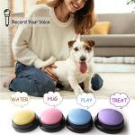 Dog Talking Buttons for Easy Communication (4 Pack)