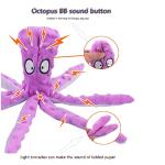 RAYITO Squeaky Octopus Toys for Small Dogs