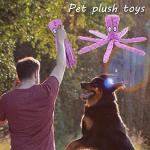 RAYITO Squeaky Octopus Toys for Small Dogs