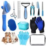 13-Piece Pet Grooming Kit for Dogs and Cats