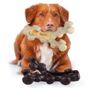 Indestructible Dog Chew Toys with Bacon Flavor