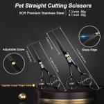 10-in-1 Dog Grooming Scissors Kit with Round Tips