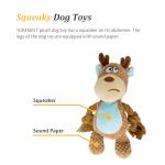 Soft Plush Squeaky Donkey Dog Toy
