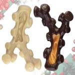 Indestructible Dog Chew Toys with Bacon Flavor