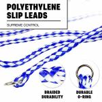 Braided Slip Leads for Dog Training - 48 Pack