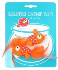 Goldfish Catnip Toy for Happy Cats
