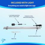 Bird Cage Light for Songbirds - Full Spectrum LED