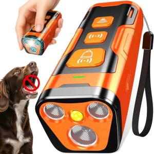 Ultrasonic Dog Bark Deterrent with 6 Training Modes
