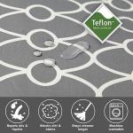 Gray Dog Crate Cover with Teflon Protection