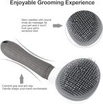 Self-Cleaning Cat Grooming Brush for Shedding