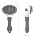 Self-Cleaning Cat Grooming Brush for Shedding